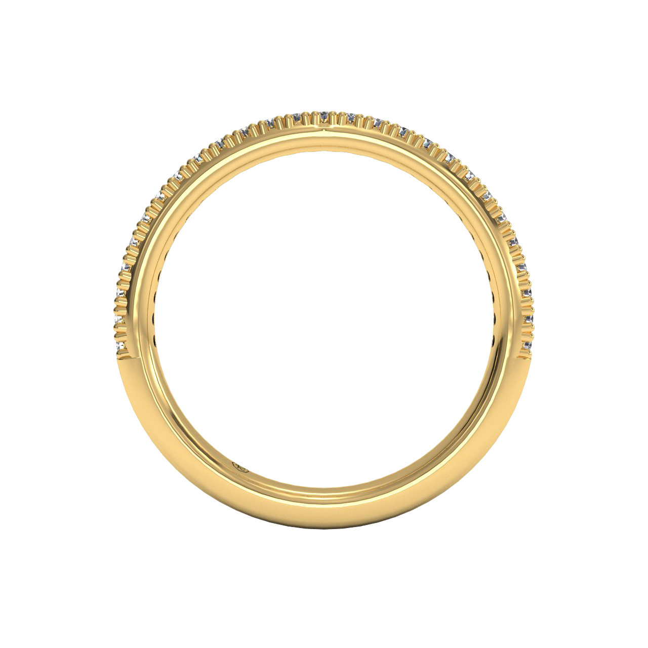 18kt yellow gold/front