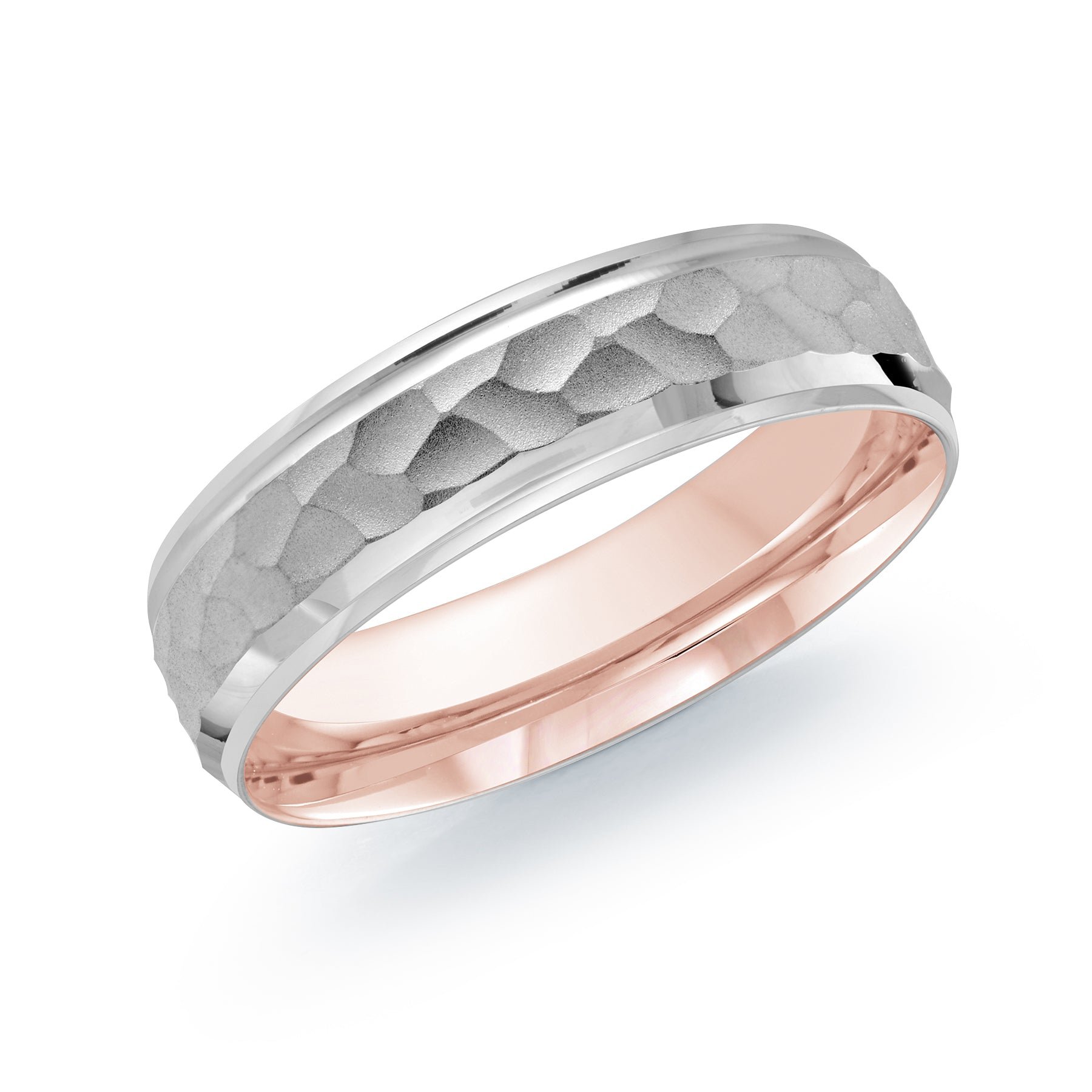 18kt White Gold/18kt Rose Gold/front