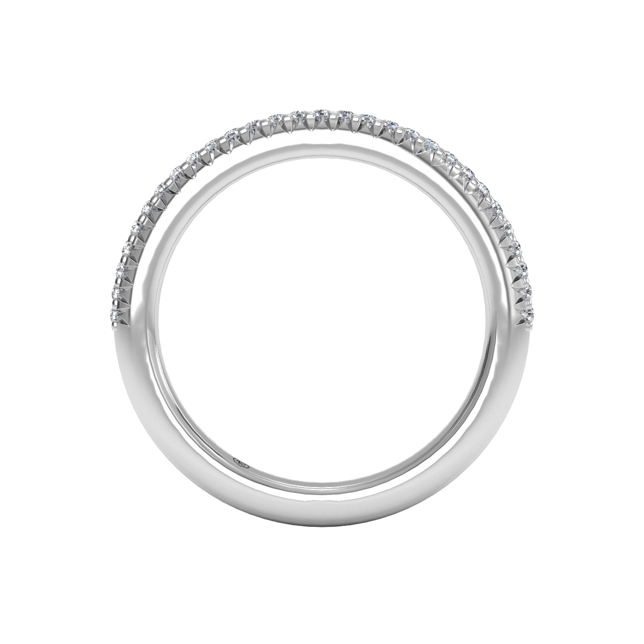18kt White Gold/front