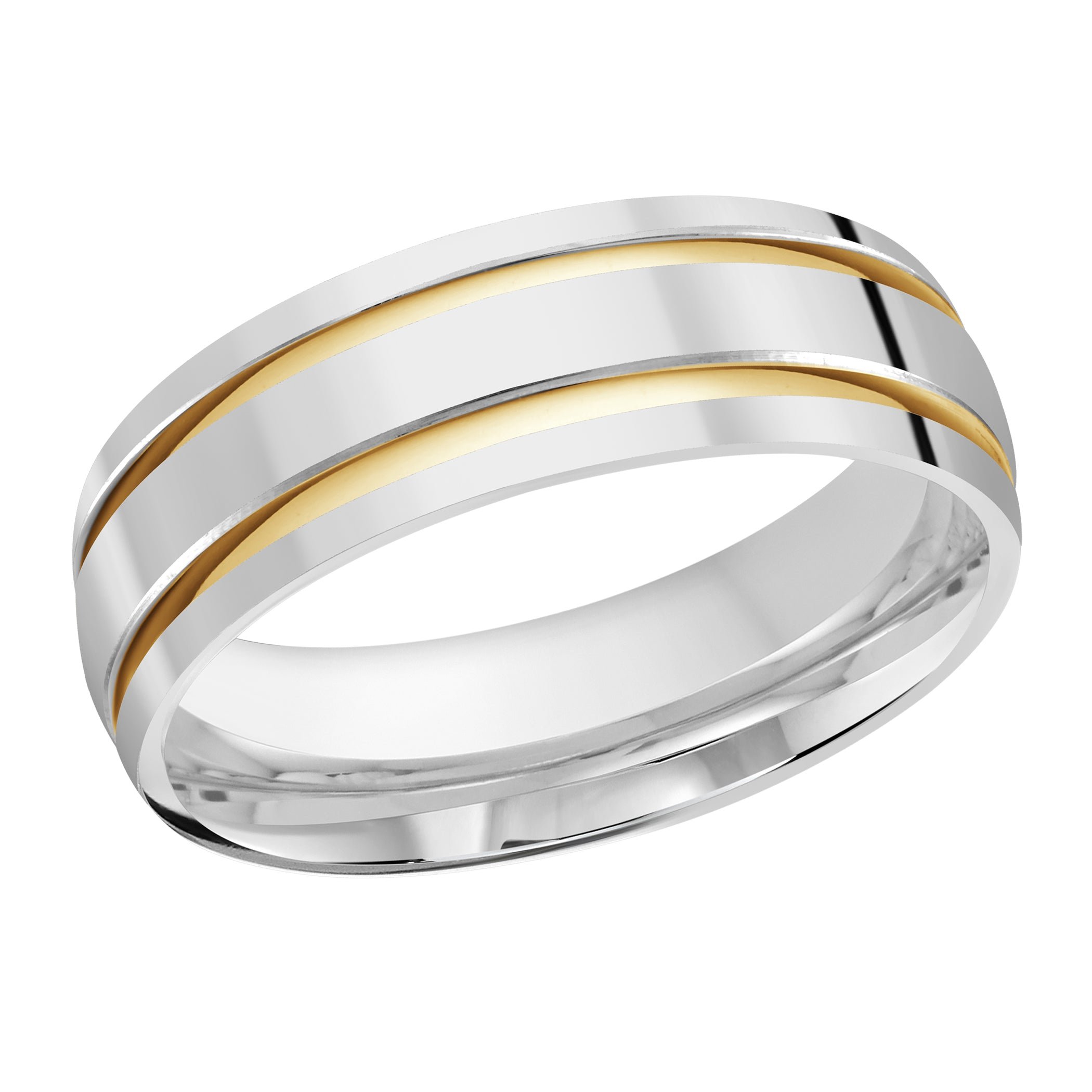 18kt White Gold/front