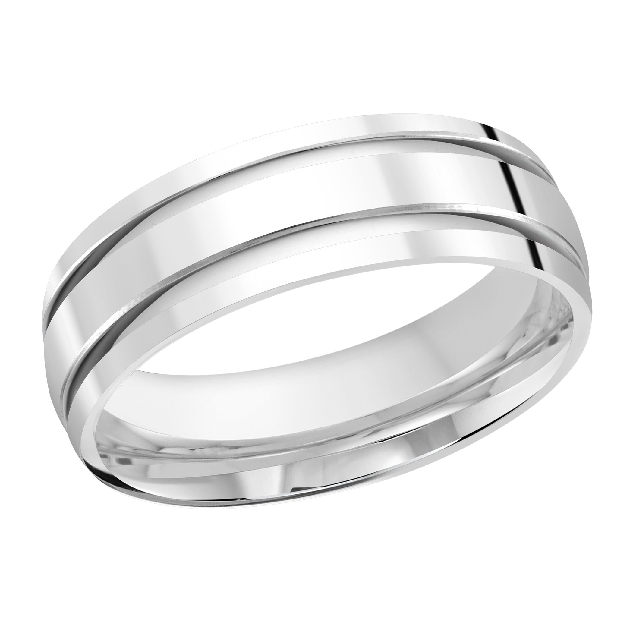 14kt White Gold/front