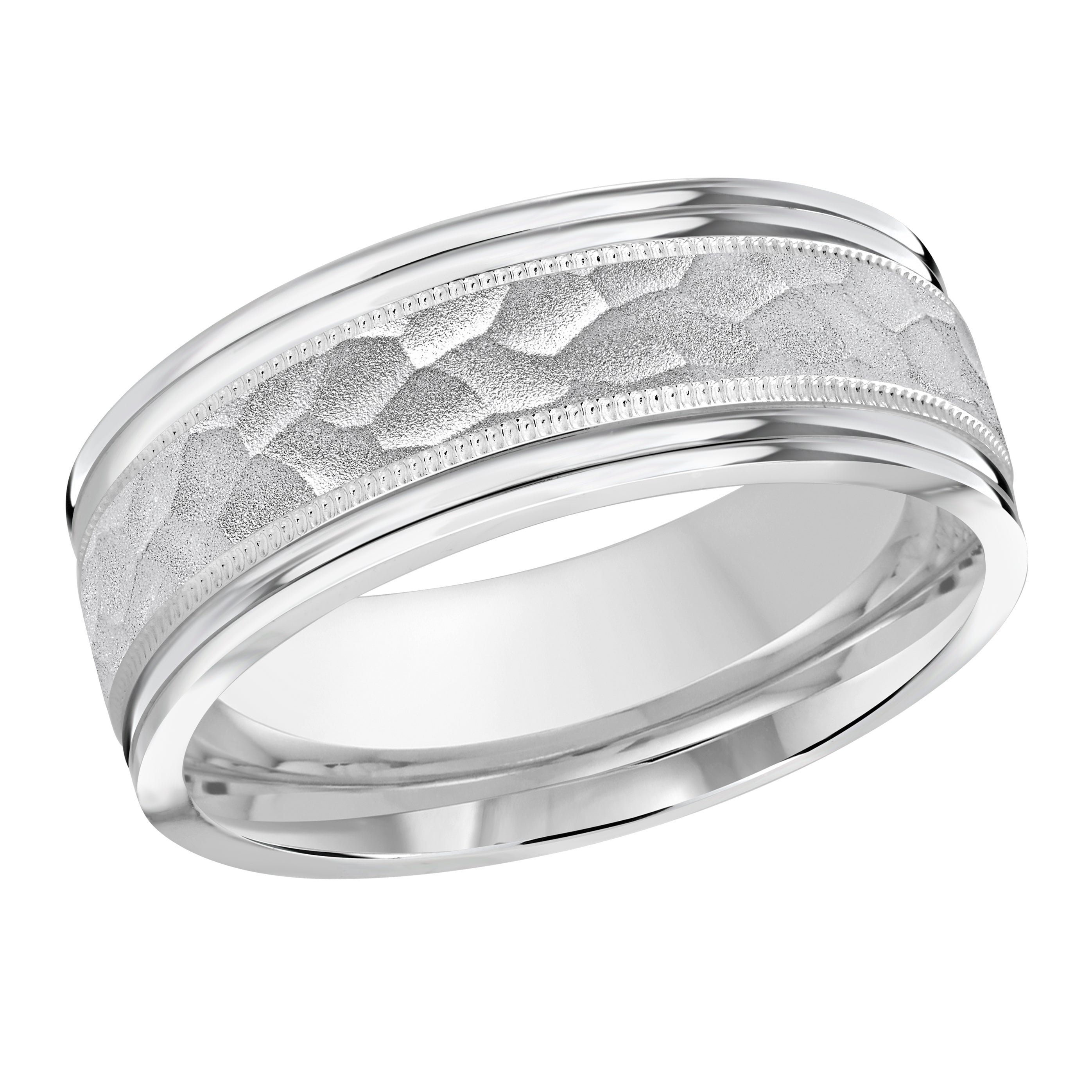 14kt White Gold/front
