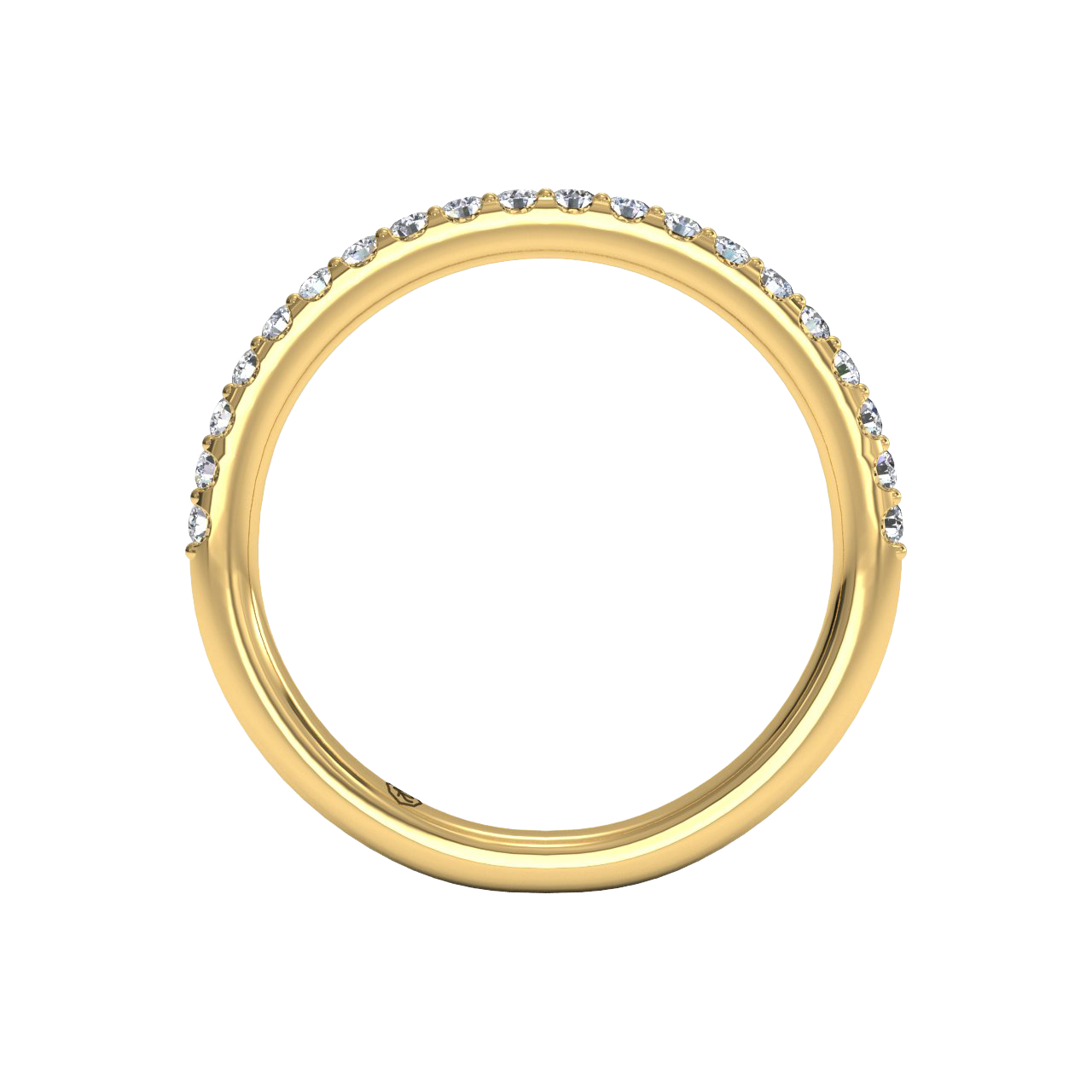 18kt Yellow Gold/front