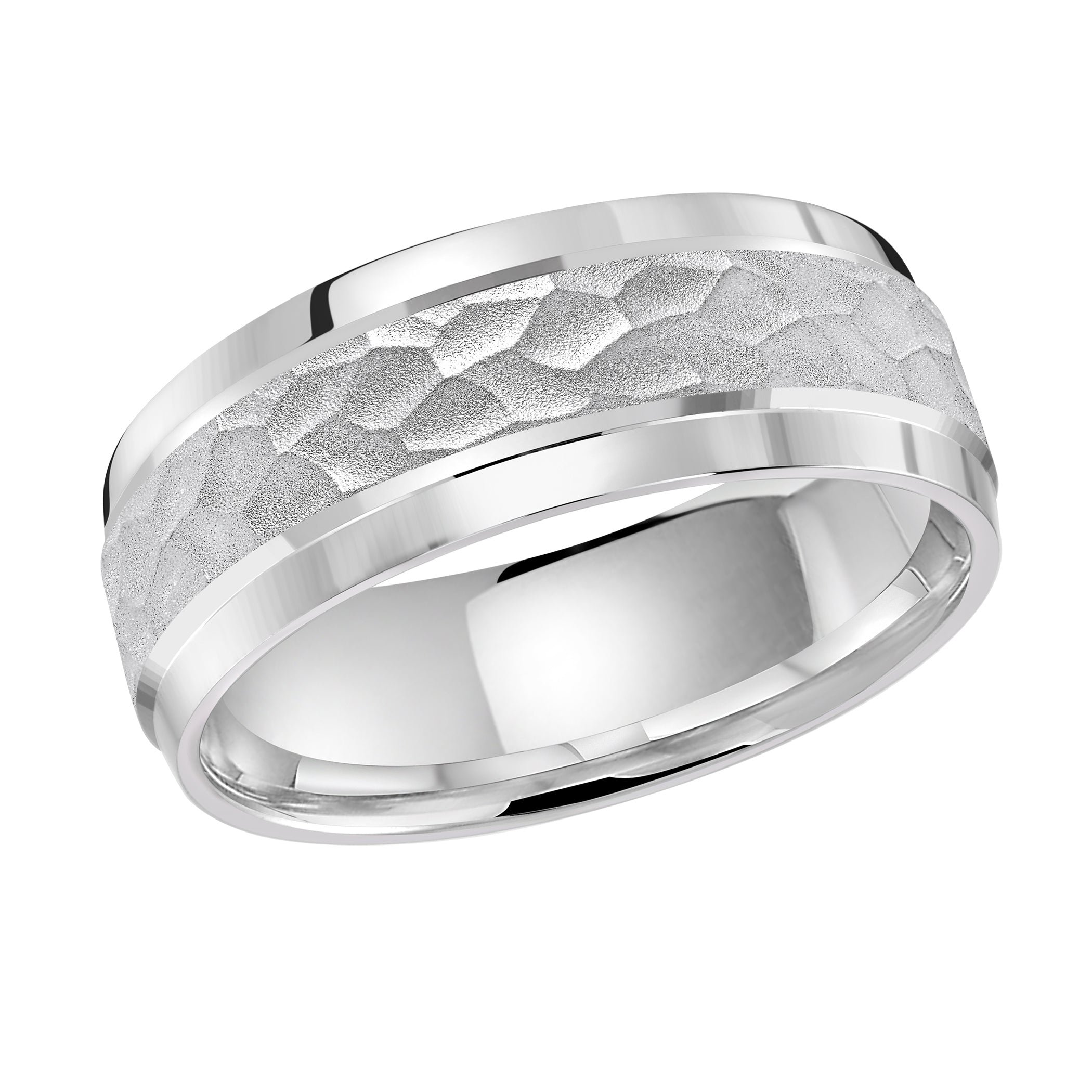14kt White Gold/front