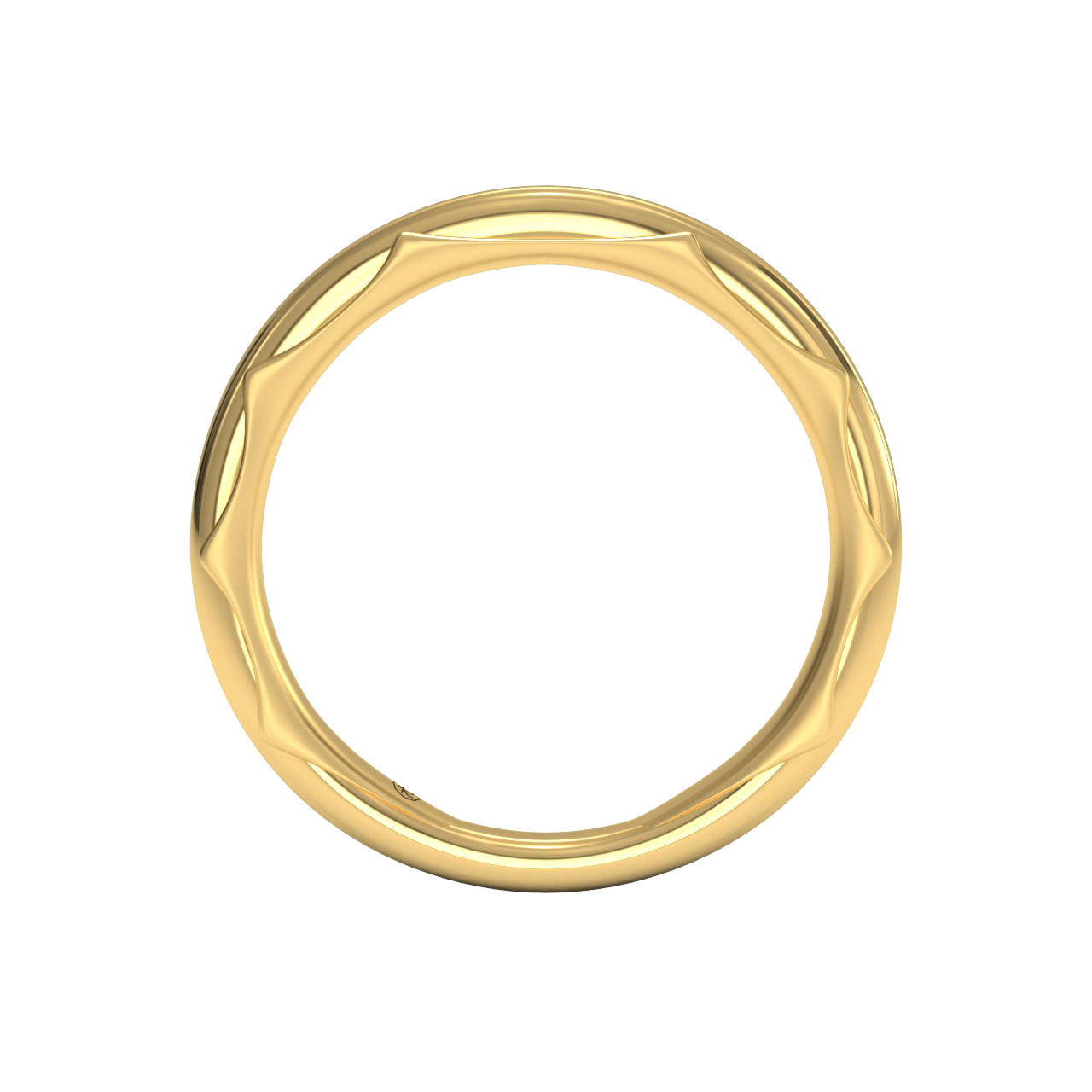 18kt Yellow Gold/front