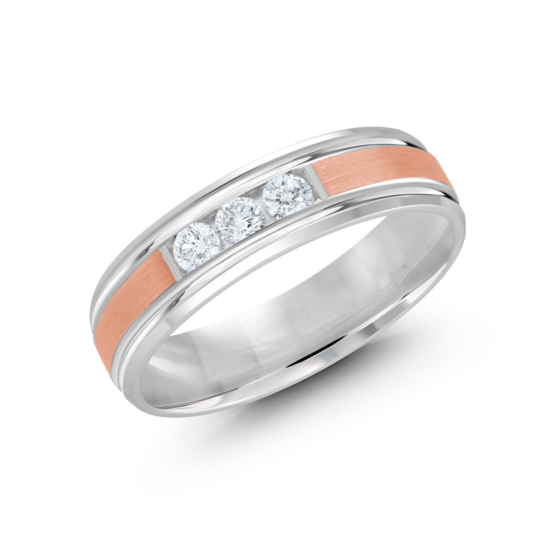 14kt White Gold & 14kt Rose Gold/18kt White Gold & 18kt Rose Gold/earth grown/lab grown/top