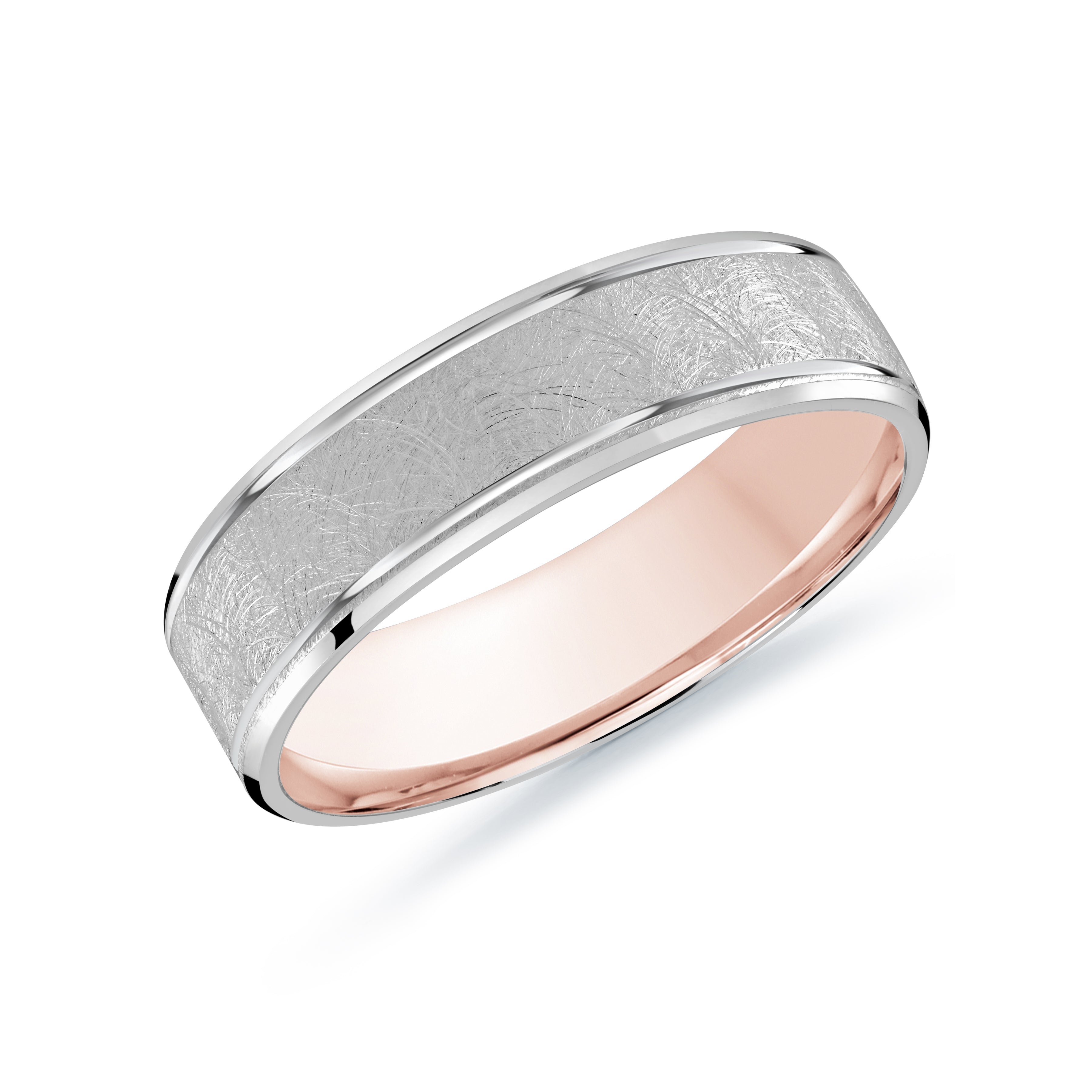 18kt White Gold/18kt Rose Gold/front