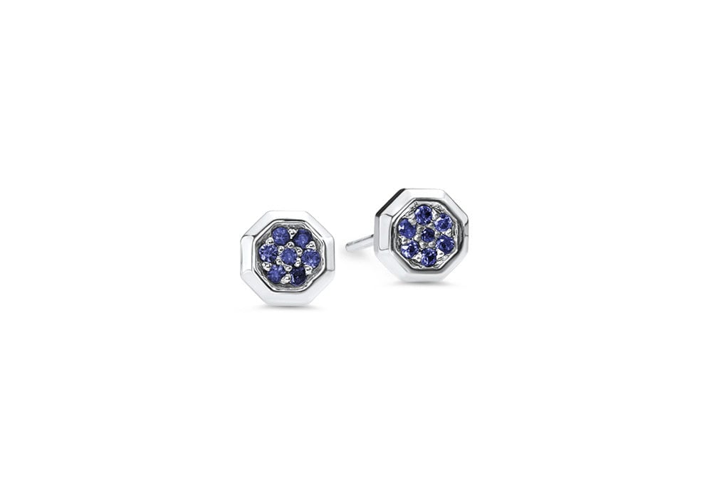 Sterling Silver/Blue Sapphire/front