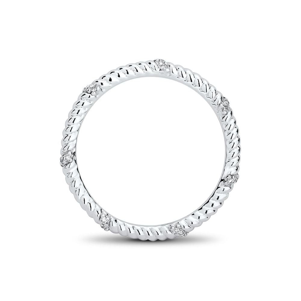 14kt White Gold/front