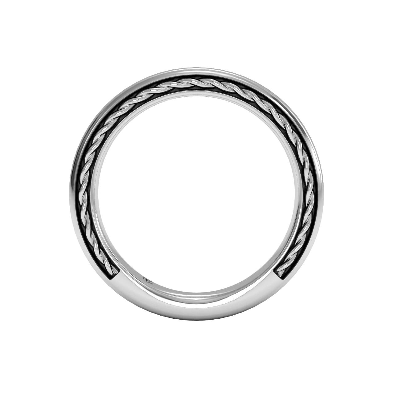 14kt White Gold/front