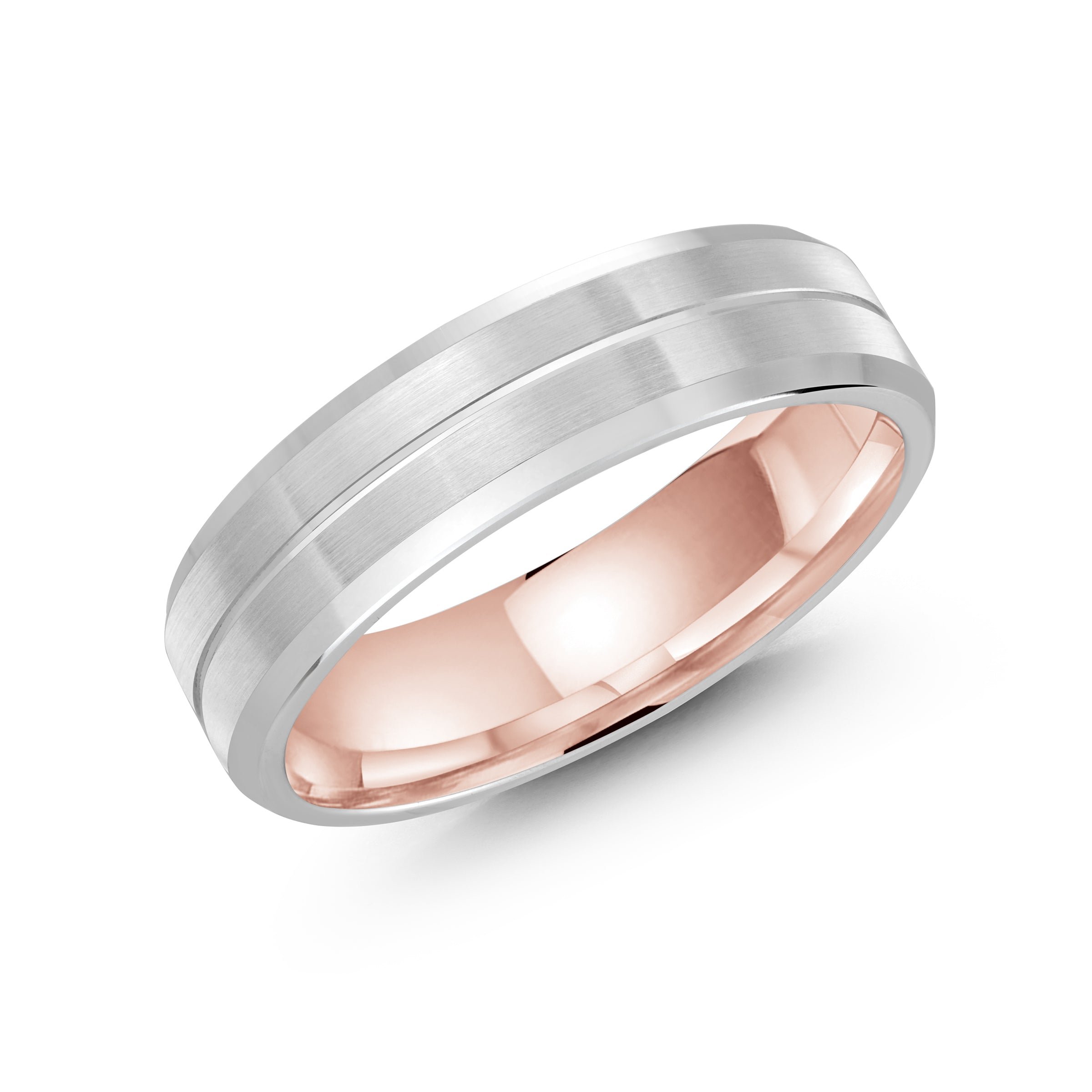 18kt White Gold/front