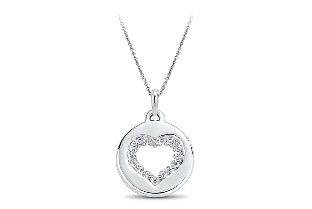 14kt White Gold/top