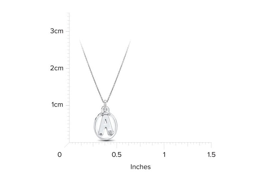 14kt White Gold/A/measurement