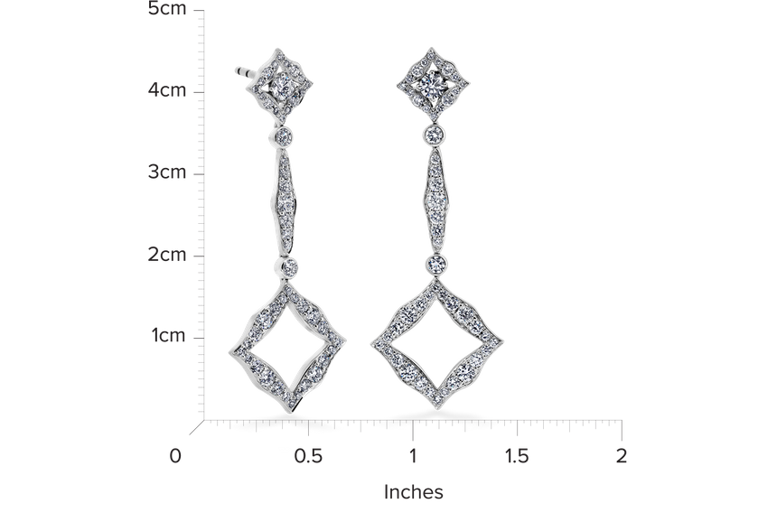 18kt White Gold/measurement