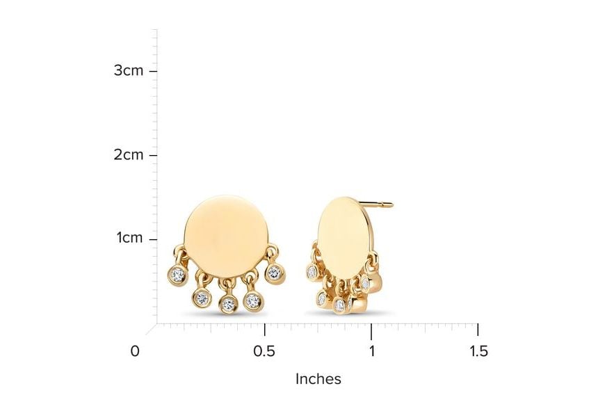 14kt Yellow Gold/measurement