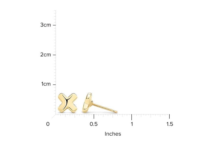 14kt Yellow Gold/measurement