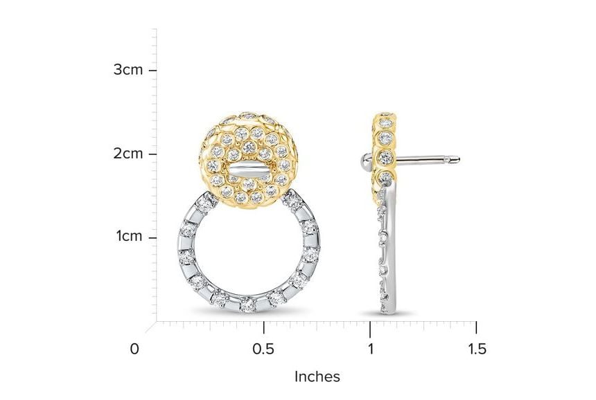 14kt Yellow Gold/measurement