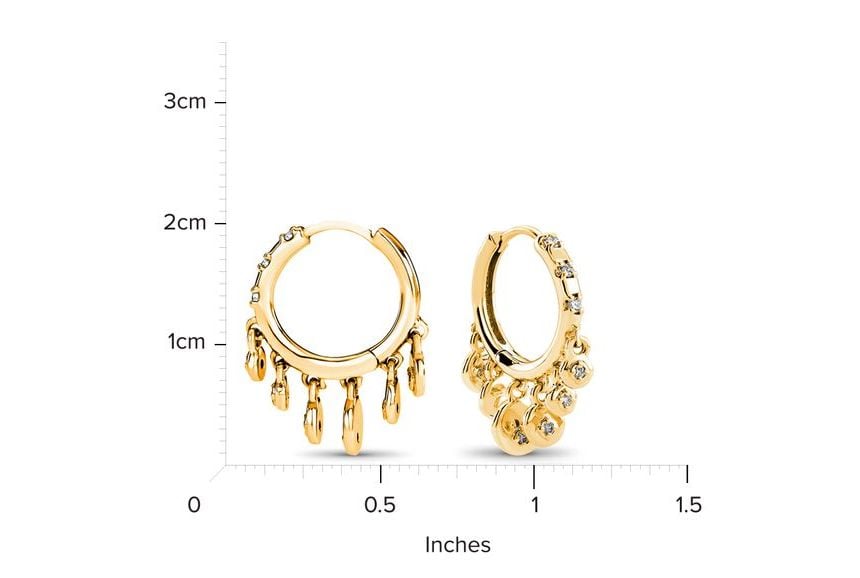 14kt Yellow Gold/measurement