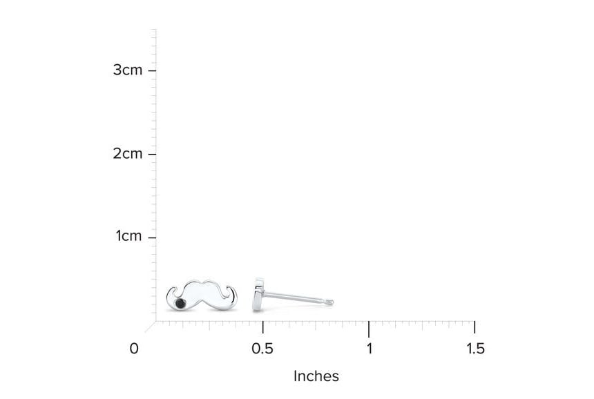 14kt White Gold/measurement