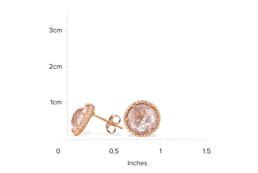 18kt Rose Gold/measurement