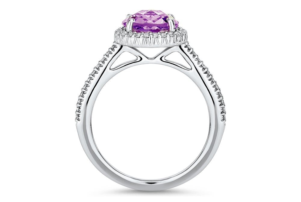 14kt White Gold/front