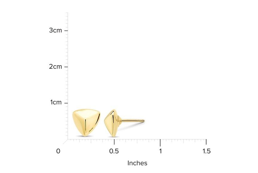 14kt Yellow Gold/measurement