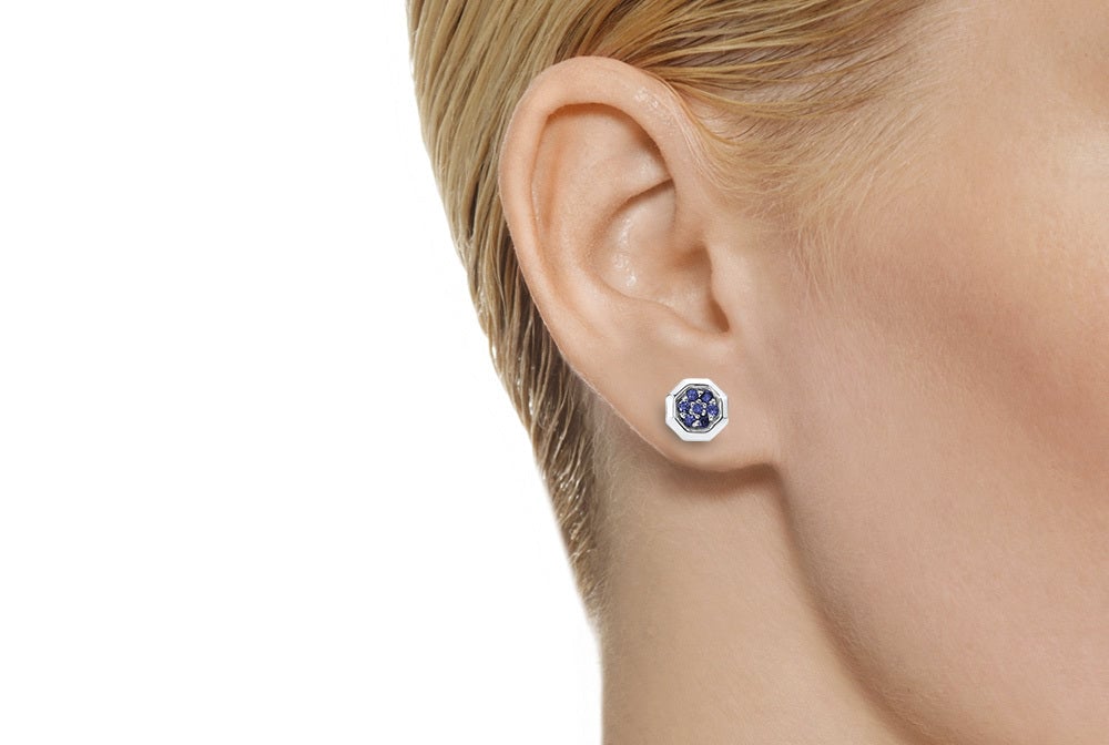 Sterling Silver/Blue Sapphire/on_model