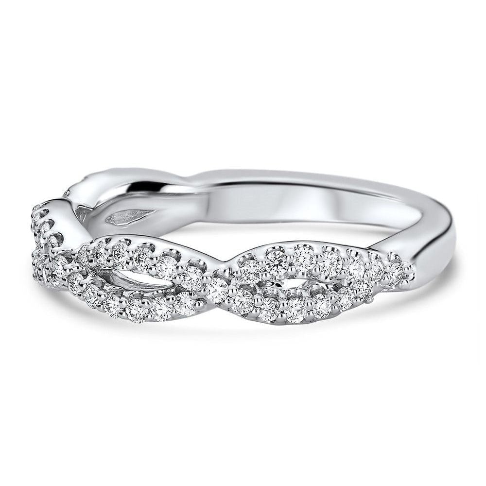 14kt White Gold/platinum/perspective