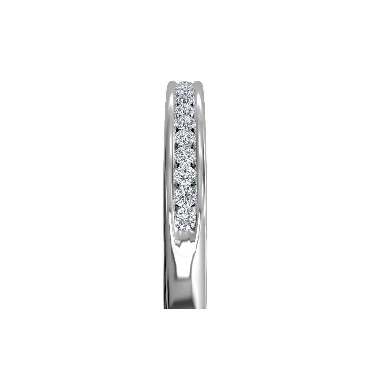 14kt White Gold/side
