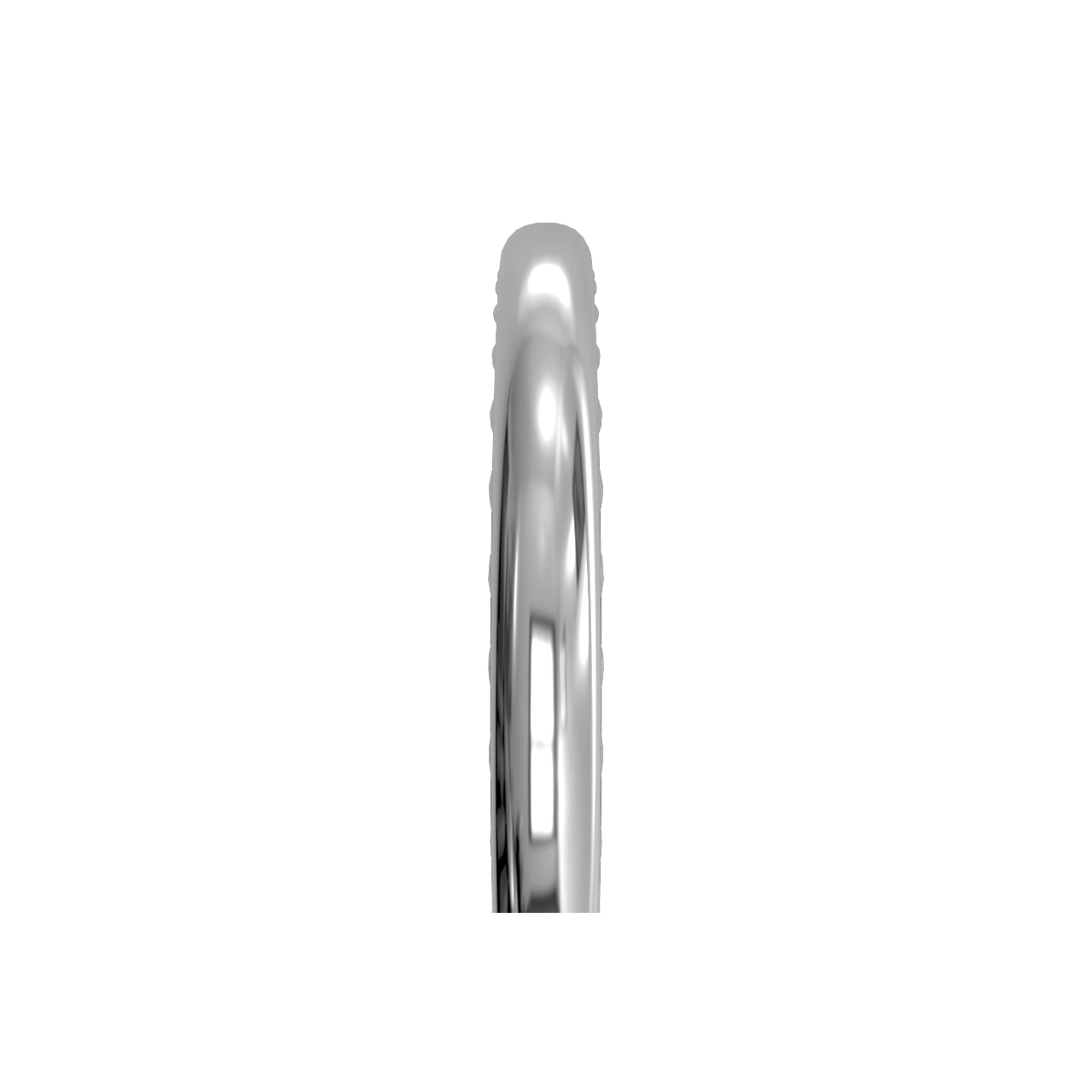 14kt White Gold/side