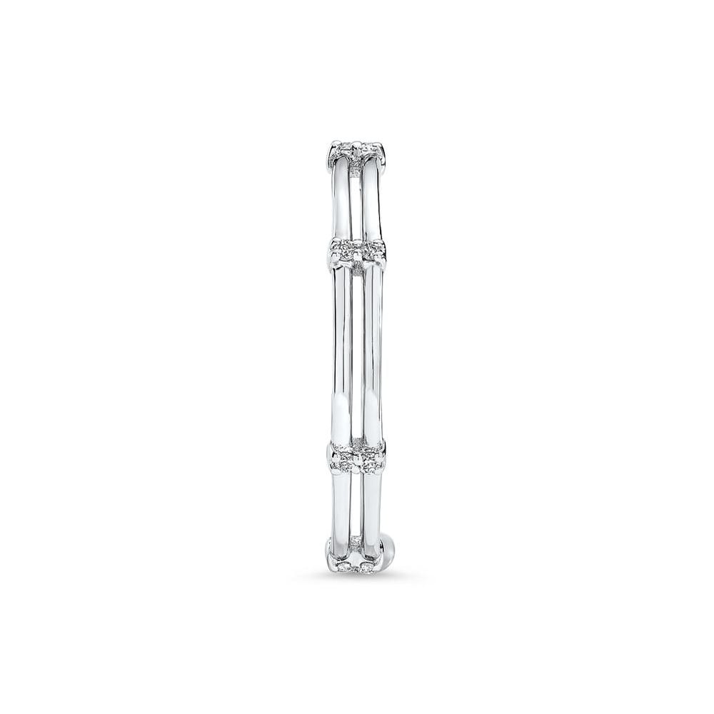 14kt White Gold/side
