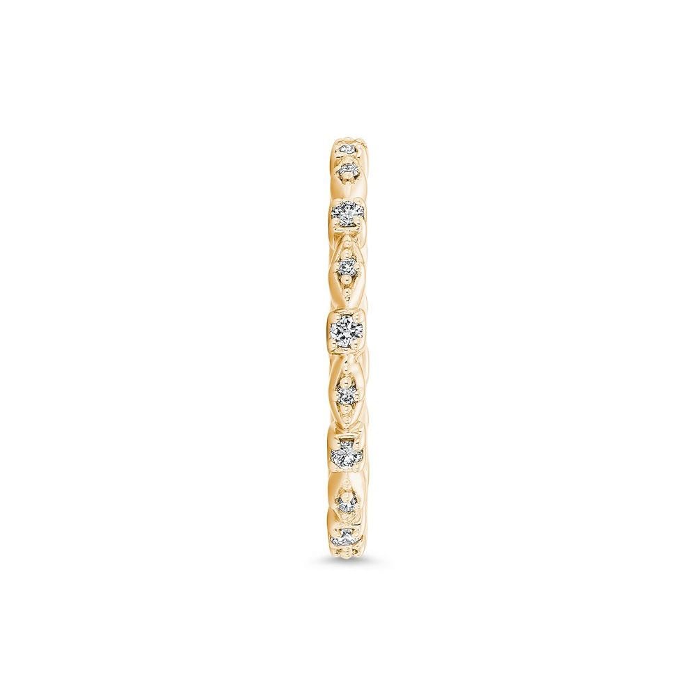 14kt Yellow Gold/side