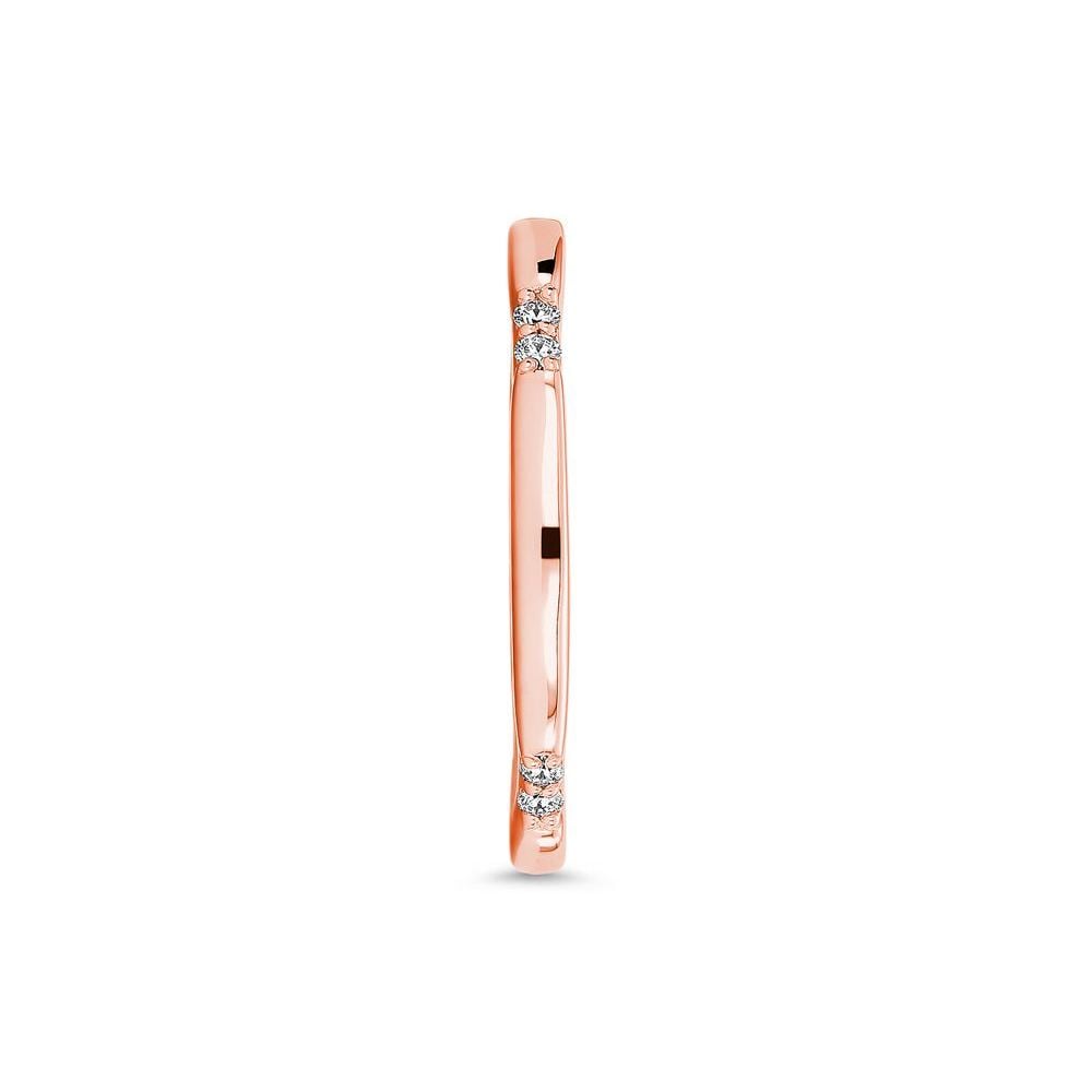 18kt Rose Gold/side