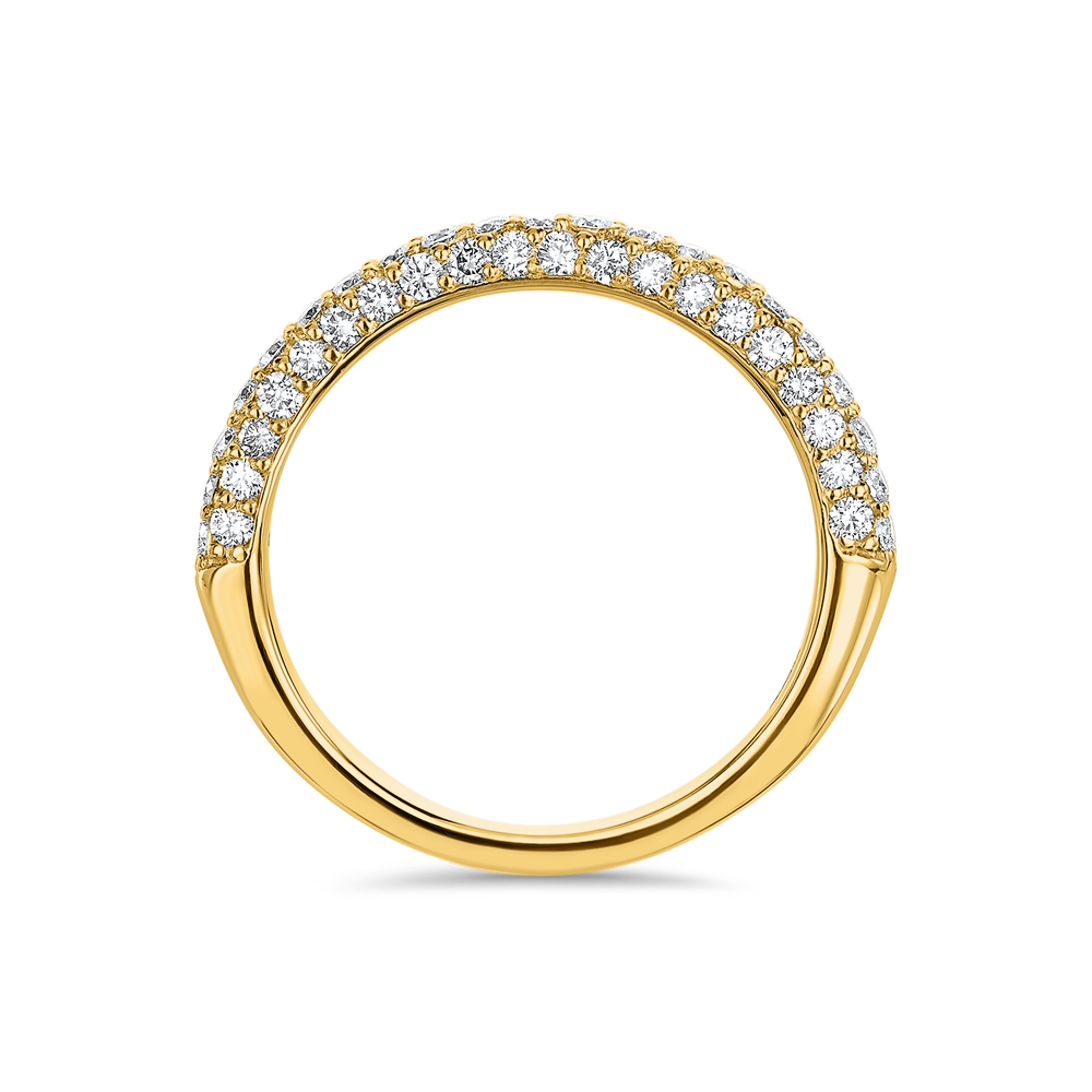 18kt Yellow Gold/side