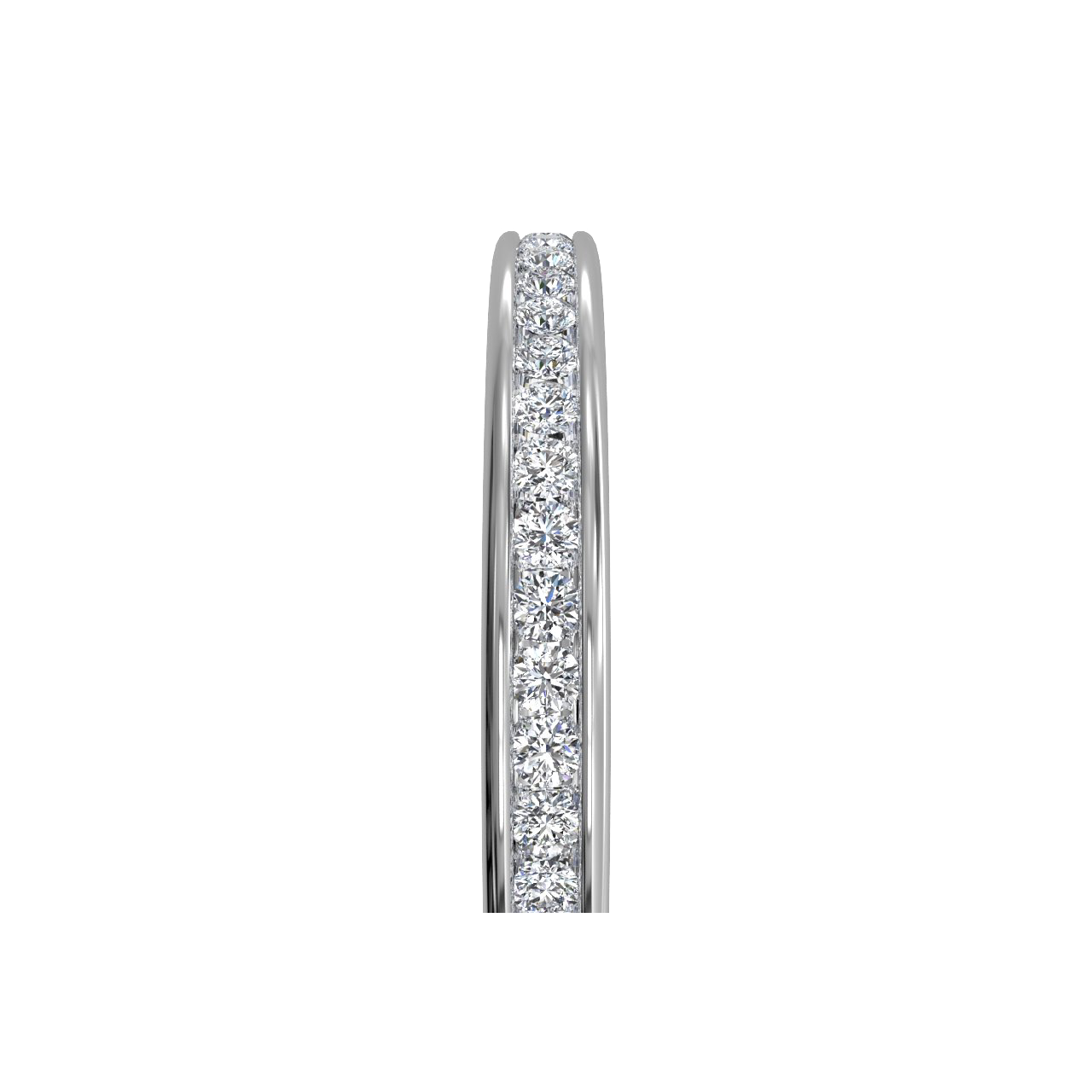 14kt White Gold/side