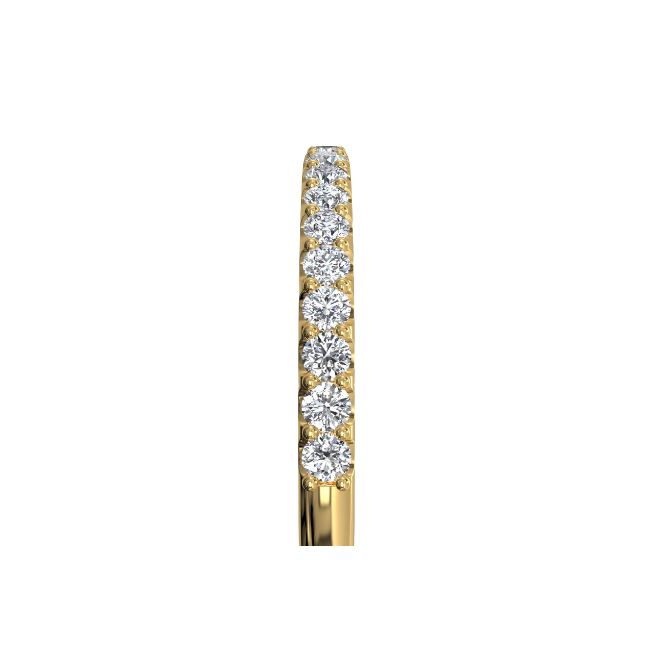 18kt Yellow Gold/side
