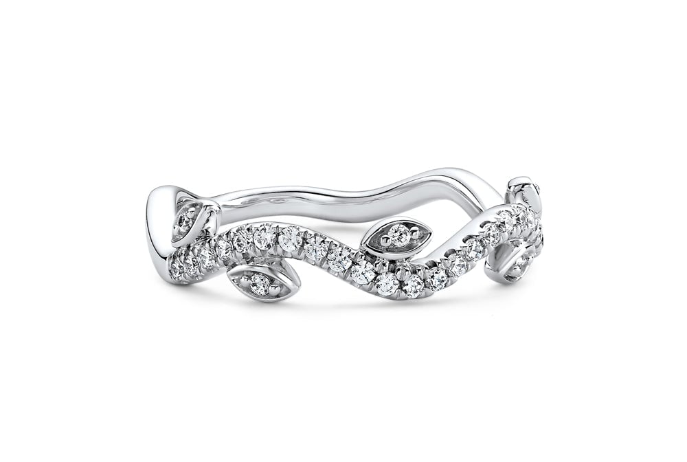 14kt White Gold/side