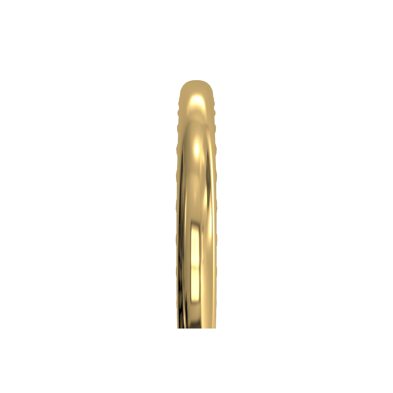 18kt Yellow Gold/side