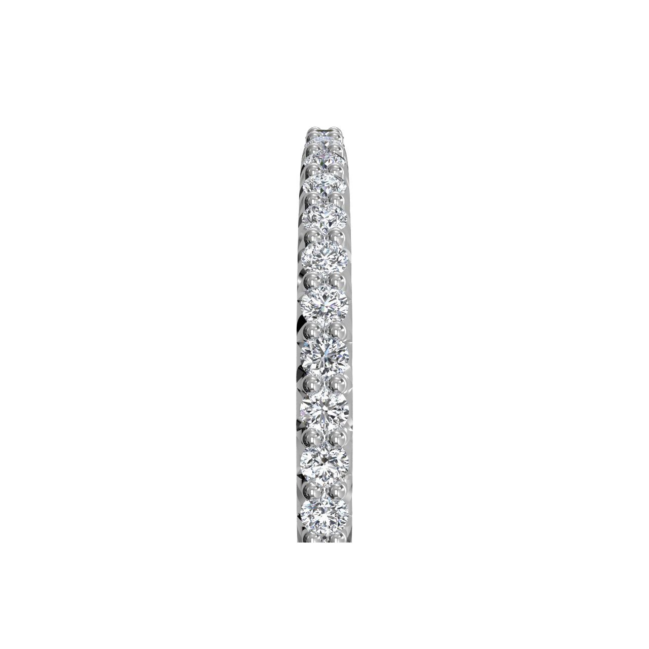 14kt White Gold/side