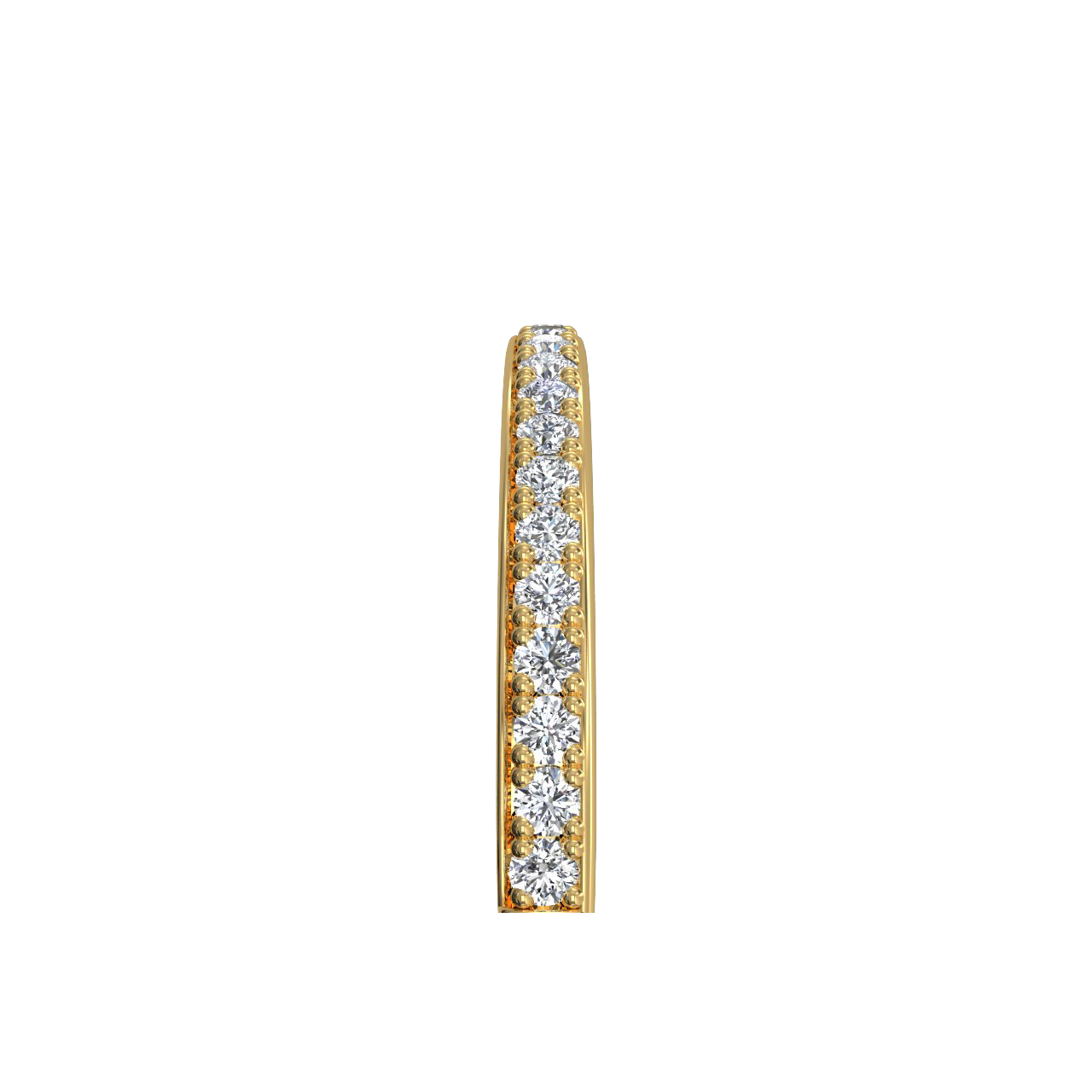 18kt Yellow Gold/side