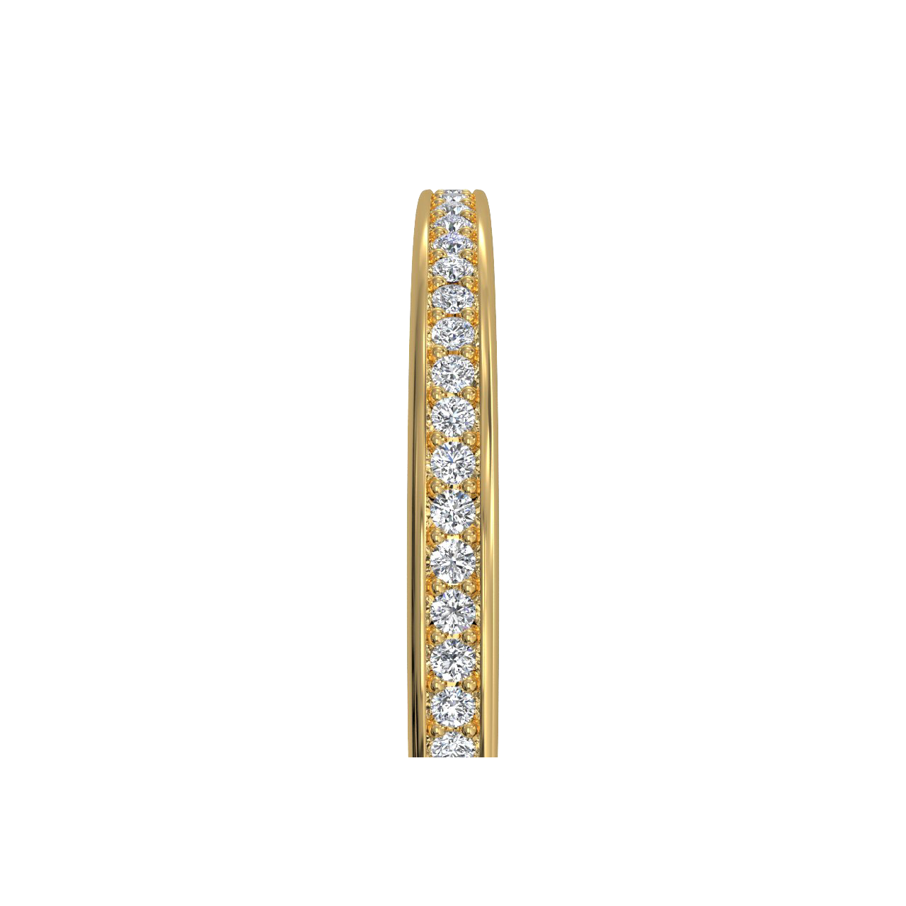 18kt Yellow Gold/side