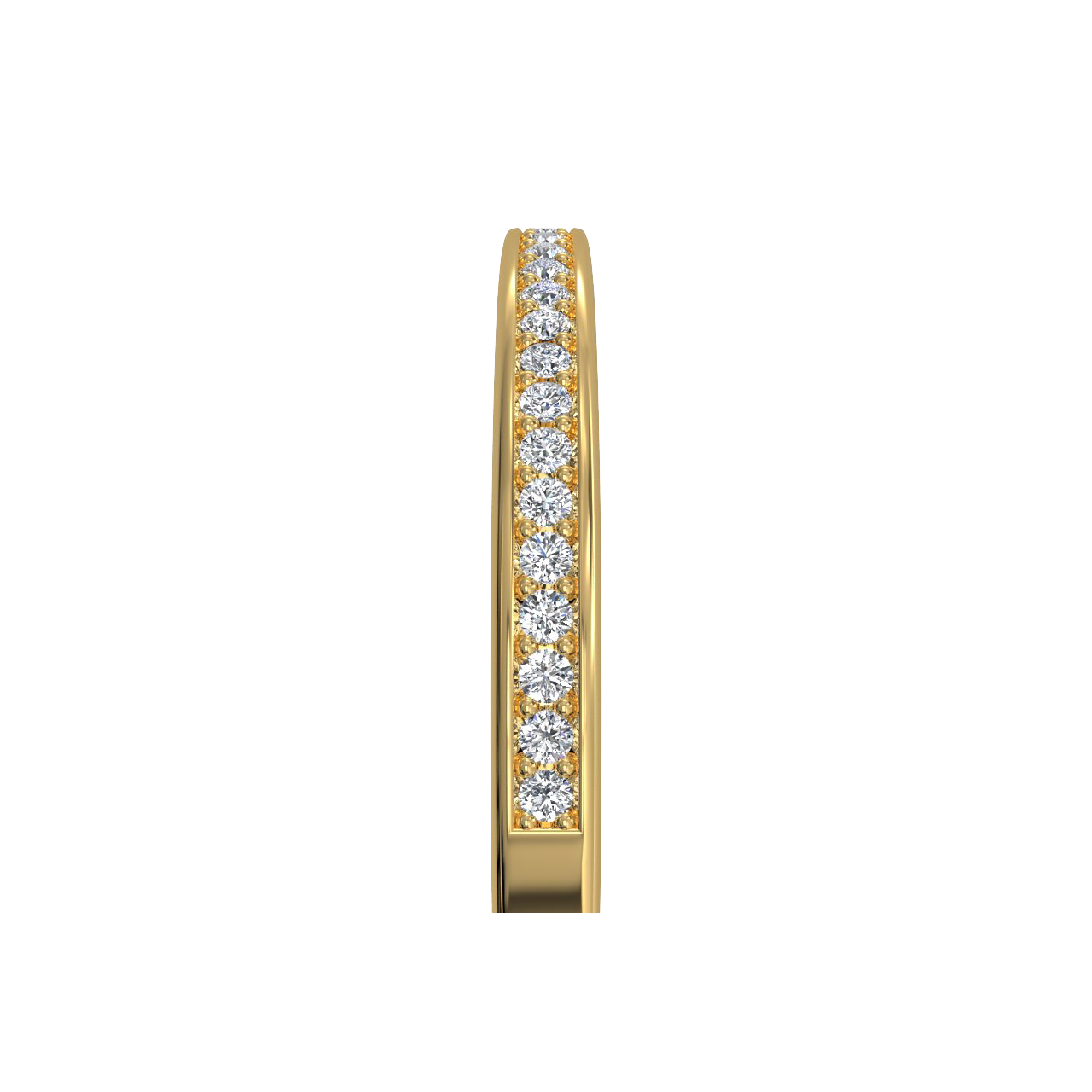 18kt Yellow Gold/side