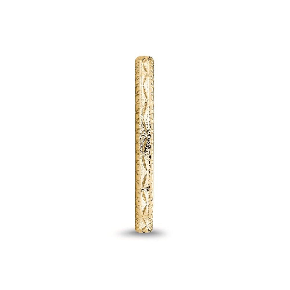 14kt Yellow Gold/side