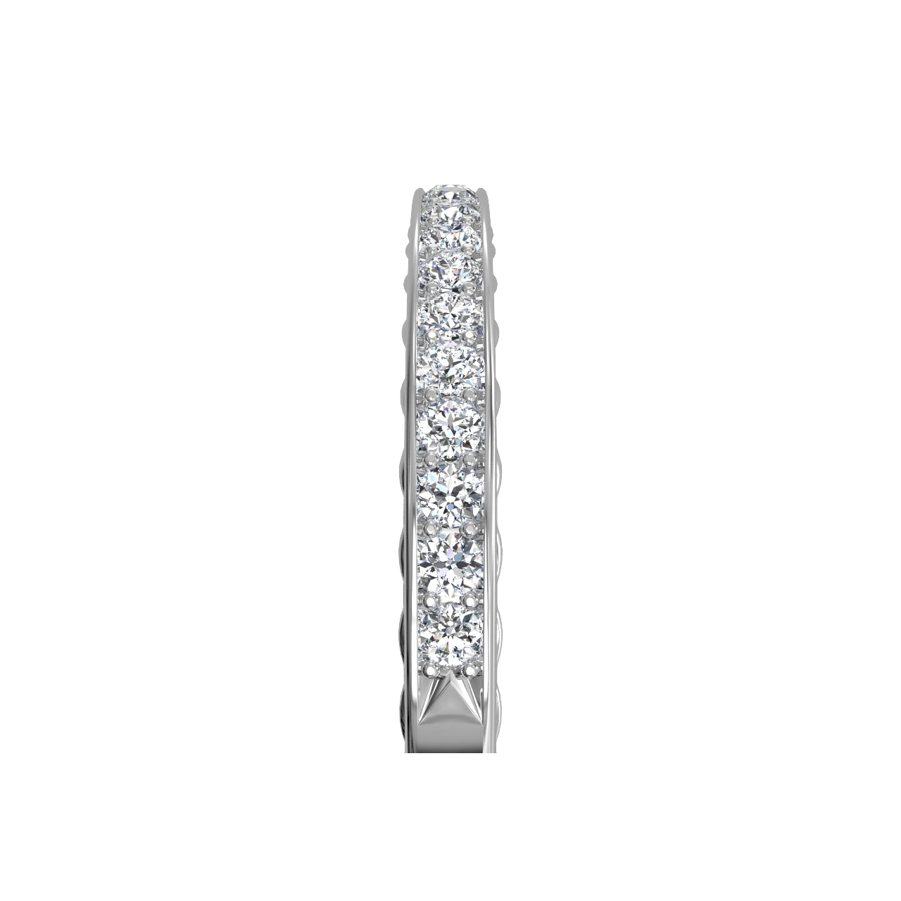 18kt White Gold/side