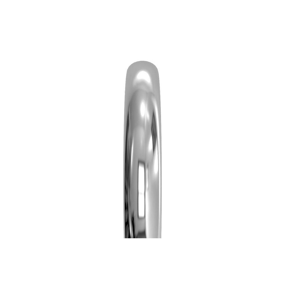14kt White Gold/side