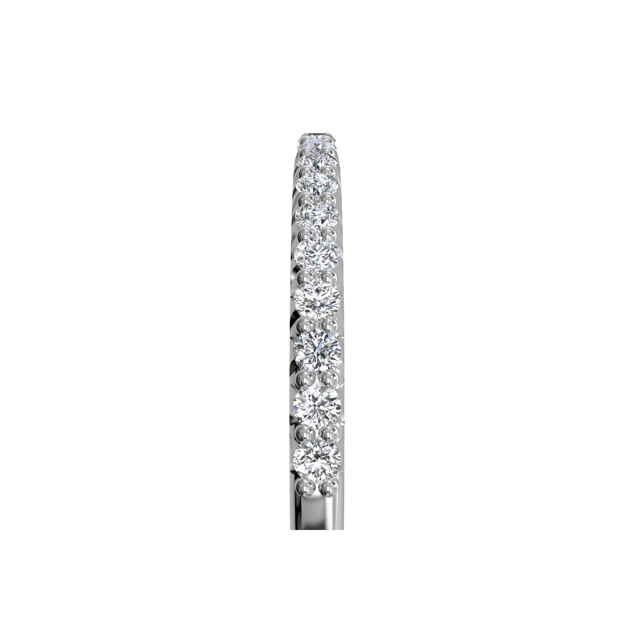 18kt White Gold/side