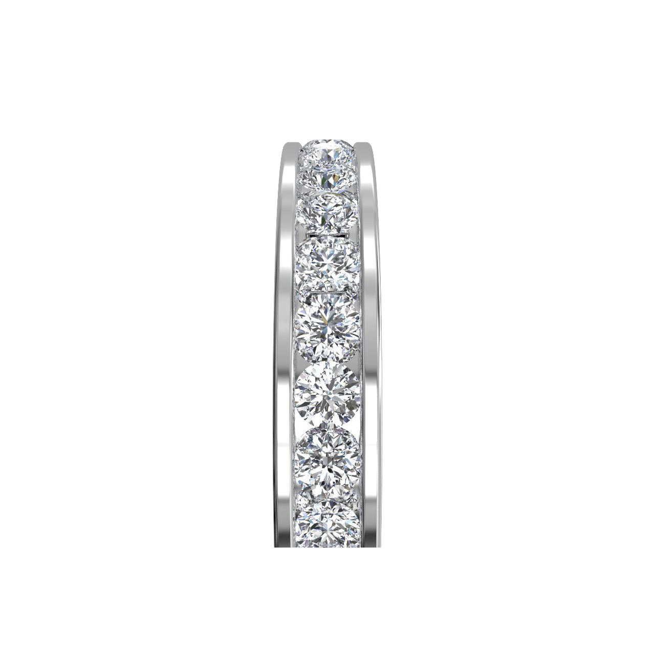 18kt White Gold/side