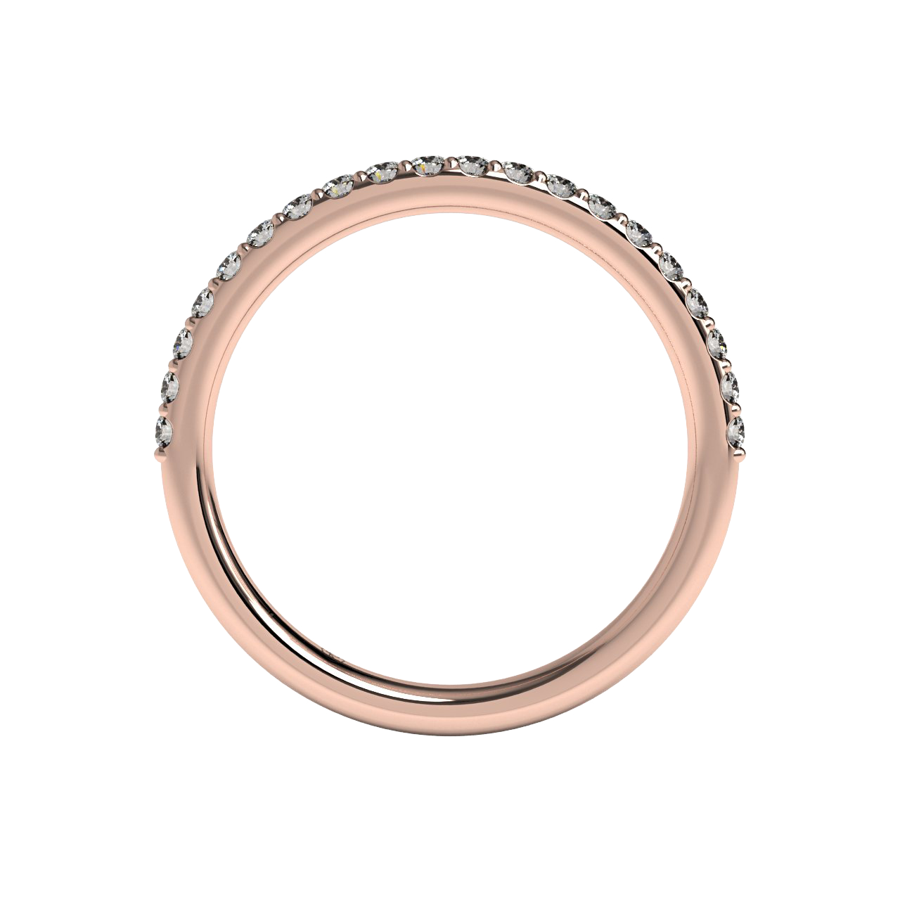 18kt Rose Gold/through_finger