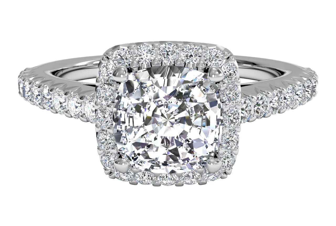 Platinum/cushion/top