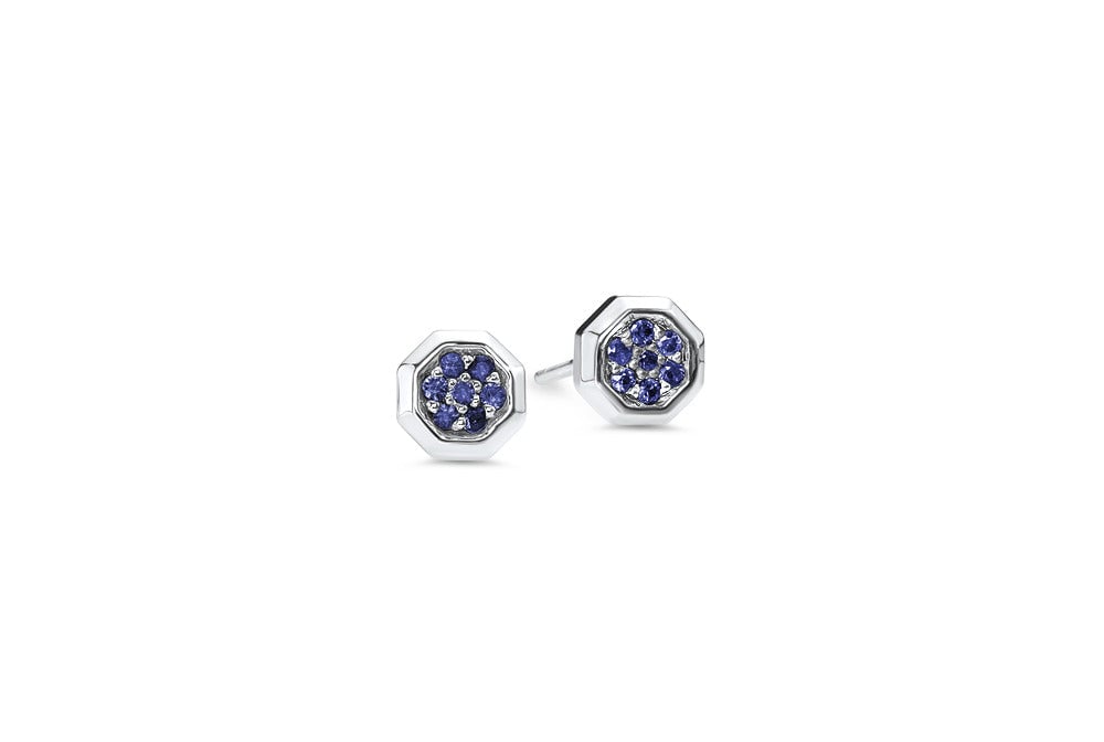 Sterling Silver/Blue Sapphire/top